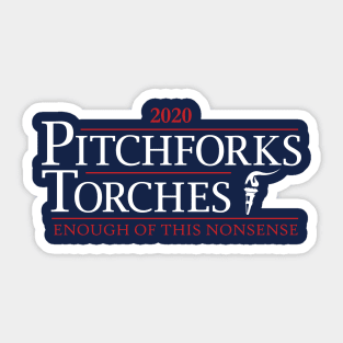 2020 Campaign Political Rally Shirt Sticker